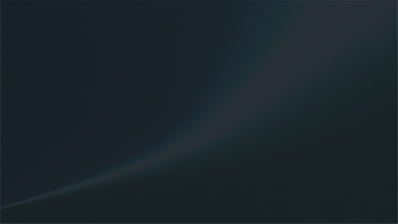 Dark blue underwater background with a soft diagonal beam of light passing through the water.